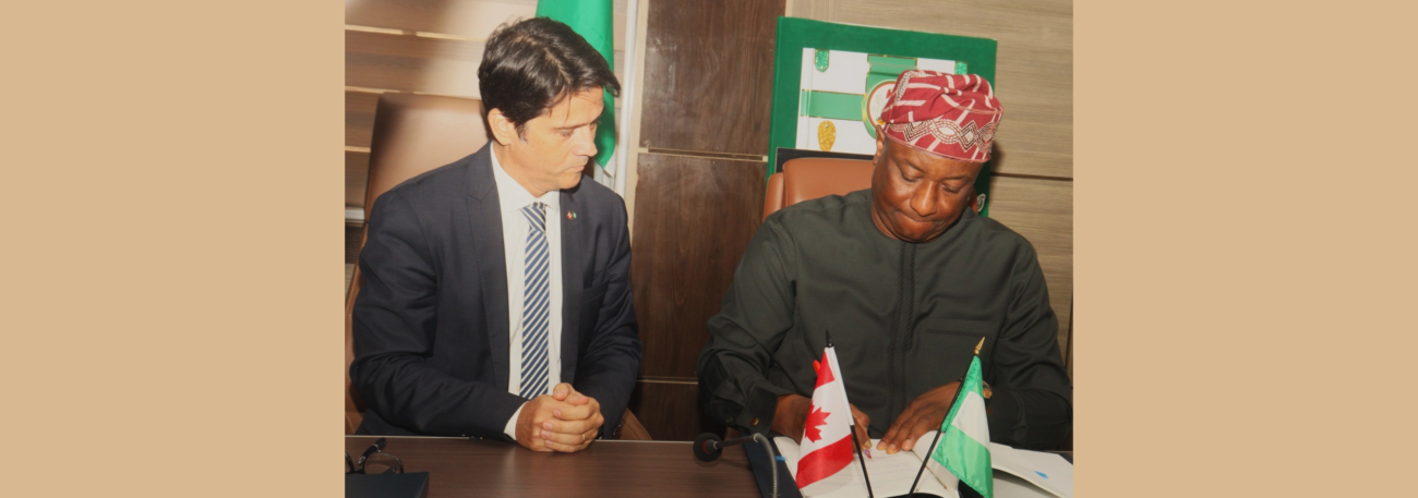 AVIATION MINISTER SIGNS LANDMARK BASA AGREEMENT WITH CANADIAN AUTHORITIES